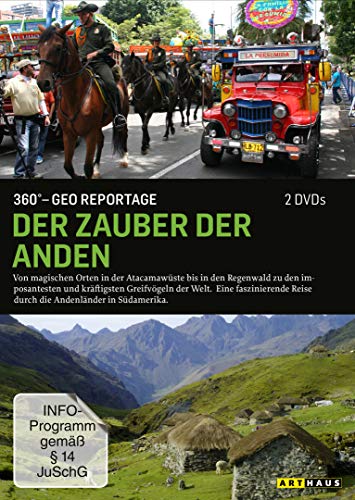 360° - GEO Reportage: Der Zauber der Anden [Alemania] [DVD]