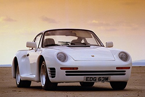 778083 Porsche 959 Réplica A4 Póster fotográfico de 25,4 x 20,3 cm
