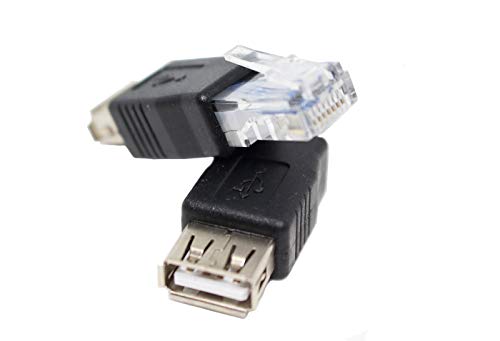 Adaptador USB a RJ45 – Alta velocidad convertidor de red USB a Ethernet RJ45, LAN 10/100/1000 Ethernet RJ45 LAN para Windows 10, 8.1, Mac OS, Linux