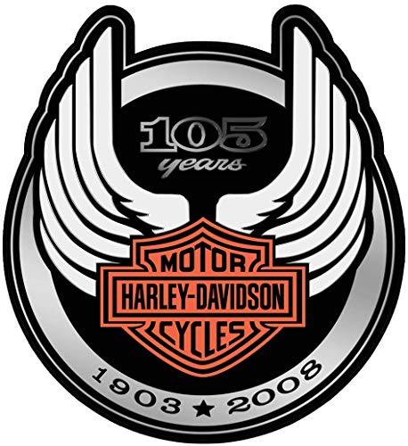 Adhesivos retroreflectantes para casco de moto Harley Davidson 105 años