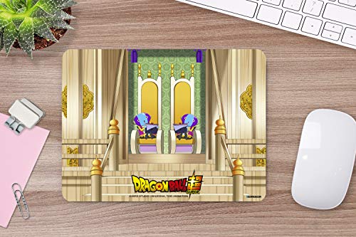 Alfombrilla de Ratón Ordenador Dragon Ball Super Zeno-Sama Producto Oficial TOEI Animation PVC | 28x21cm | Productos Originales | Moqueta PVC | Suelo vinilico | Decoración del Hogar | DBS