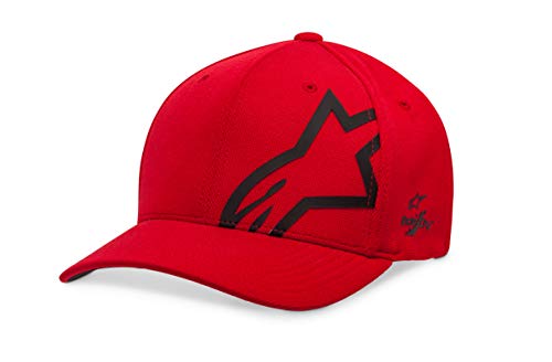 Alpinestars Corp Shift Sonic Tech Hat Gorra de béisbol, Negro Rojo, S/M para Hombre
