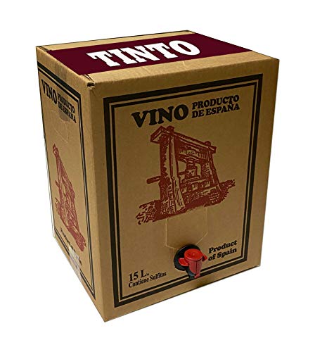 Bag in Box 15L Vino Tinto Joven Bodega Los Corzos (Equivalente a 20 Botellas de 750 ml)