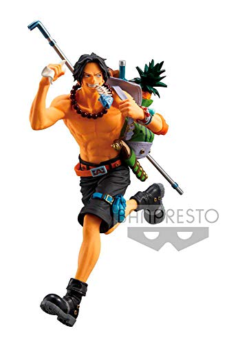 Banpresto One Piece Estatua Portgas D. Ace, Multicolor (BANP82976)