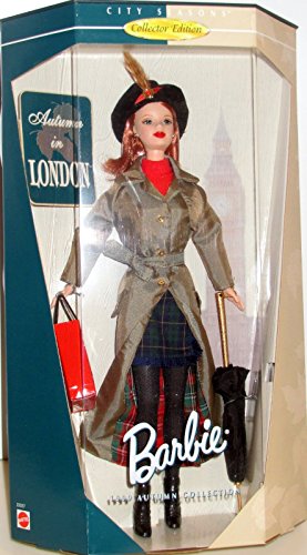 Barbie City Seasons Collector Edition Autumn in London -- 1999 Autumn Collection by MAttel (English Manual)