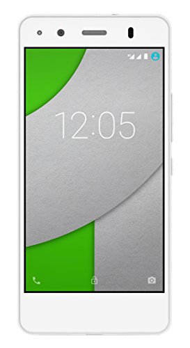 BQ Aquaris A4.5 - Smartphone de 4.5 pulgadas (WiFi, Bluetooth 4.0, GPS, Quad Core Cortex A53 1 GHz, 16 GB de memoria interna, 2 GB de RAM, Android 5.1 Lollipop), color blanco