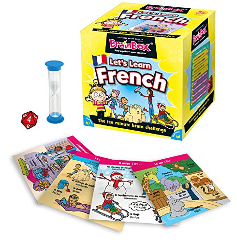 Brain Box- Juego Aprendamos Francés, Multicolor (BrainBox G0990055)