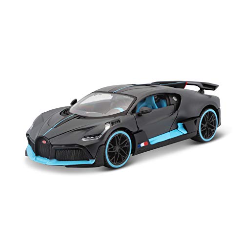 Bugatti Divo en Color Gris Oscuro en Escala 1/24 (Maisto 31526BK)