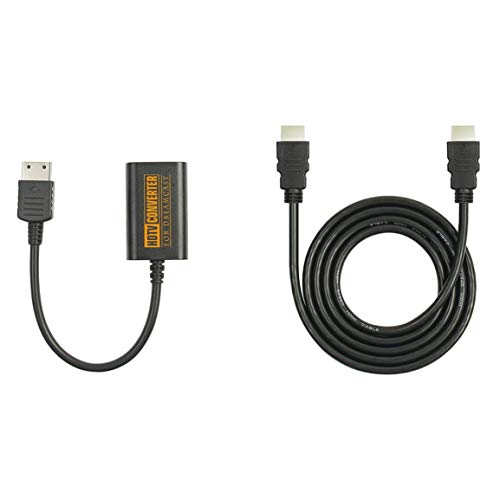 Cable HDMI para Consola N64 / Gamecube/SNES Adaptador convertidor HDMI Plug and Play para convertidor Dreamcast a HDMI