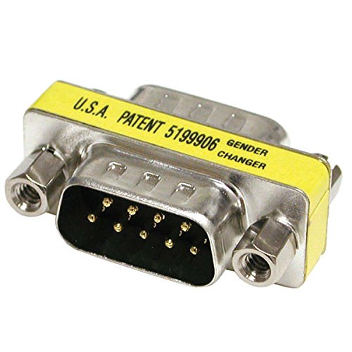 CABLES TO GO - Adaptador para Cable DB9 (Macho/Macho)