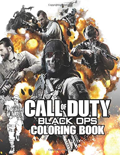 Call of Duty Black Ops Coloring Book