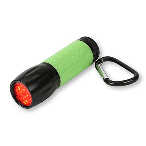 Carson RedSight Pro Linterna con Luz LED Roja (2 Configuraciones de Brillo)