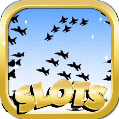 Casino Slots For Free : Air Force Musicplayer Edition - The Best New & Fun Video Slots Game For 2015!