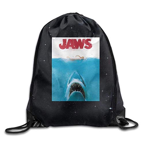 Ccsoixu Jaws Shark Original Belt Backpack,Fashion Trend, Polyester Sports Bag,Net Red Part,Men's Handbag,Ladies,Teenager,Adult,Outdoor Work,Office,Lunch Box