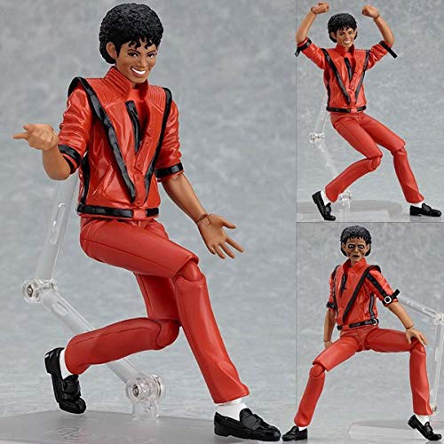 cheaaff Figma 096 Michael Jackson MJ Thriller Joint articulé móvil PVC poupée jouets decoración 14cm
