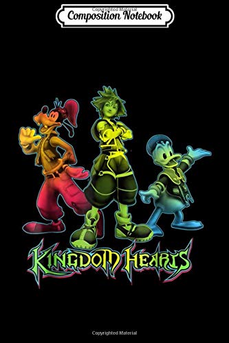 Composition Notebook: Disney Kingdom Hearts posing  Journal/Notebook Blank Lined Ruled 6x9 100 Pages