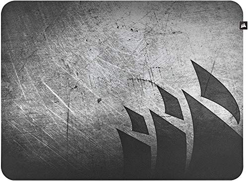 Corsair MM150 fina, Tamaño Medio Alfombrilla de Juego, 0.5 mm Altura, 35cm x 26cm Surface, Policarbonato Resistente al Desgarro, Base de Silicona Antideslizante, Negro