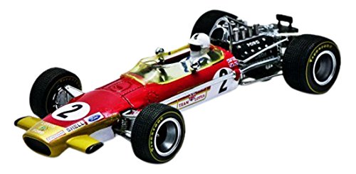 Cuarzo QZ 27806 Lotus 49B R.ATTWOOD 1969 En el Puesto nº 2 4º GP de Mónaco de Fórmula 1 1:43