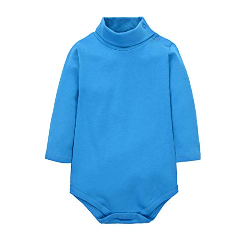 CuteOn Bodies para Bebés Niño Niña Cuello Algodón Bodysuit Bebe - Azul 2 años