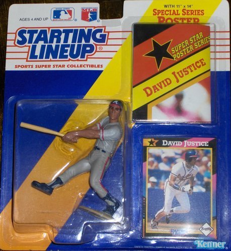 David Justice 1992 Starting Lineup by Starting Line Up