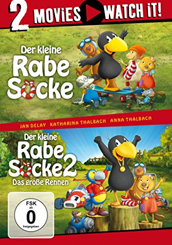 Der kleine Rabe Socke / Der kleine Rabe Socke 2 - Das große Rennen [Alemania] [DVD]