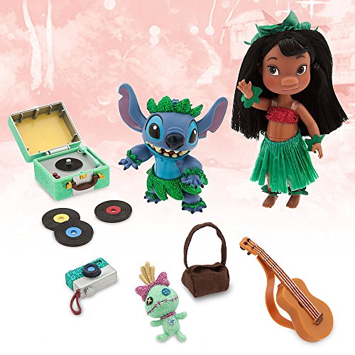 Disney Animators' Collection Lilo & Stitch Mini Doll Play Set - 5'' by Disney