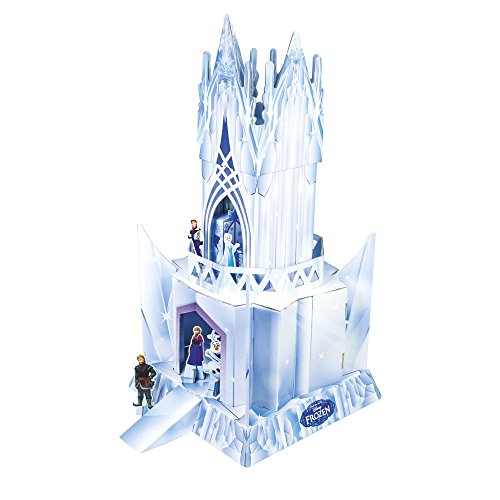 Disney Frozen - Maqueta de cartón del Palacio con Personajes y Muebles (STOR 08110)