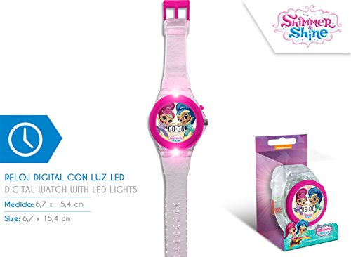 Disney – Reloj Digital Shimmer and Shine con luz led - SH17024