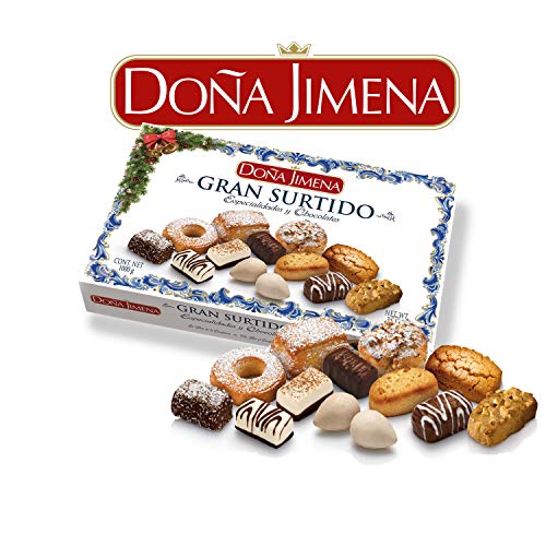 Doña Jimena - Gran Surtido De Dulces Tradicionales | Especialidades Y Chocolates Mini Pralinés Sabores Variados, Típico Dulce Navideño Receta Artesanal, Dulces Artesanos 1000G