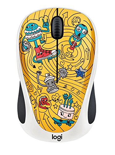 Doodle Collection - M238 Wireless Mouse - GO-GO Gold - 2.4GHZ - N/A - EMEA