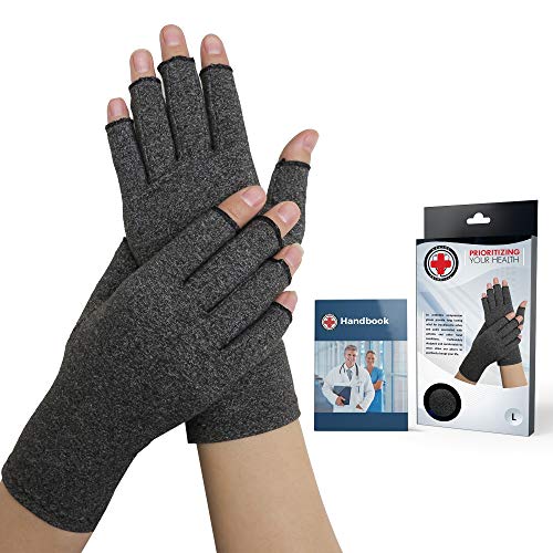 Dr. Arthritis - Compression gloves for arthritis and medical manual. Excellent customer service, guarantees the relief of the symptoms of arthritis, Raynaud's disease and carpal tinnitus (S)