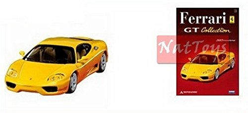 EDICOLA Ferrari GT Collection 360 Modena Yellow MODELLINO Ixo +fasc.18 Die Cast 1:43 Compatible con
