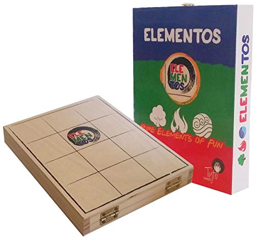 ELEMENTOS - 2 Jugador estrategia luz madera juego