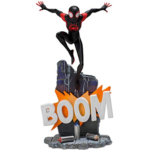 Estatua Miles Morales 22 cm. Spiderman: Un Nuevo Universo. Iron Studio. BDS Art Scale Deluxe 1:10 (22219-10)