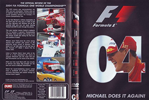 Formule 1, saison 2004 [Francia] [DVD]