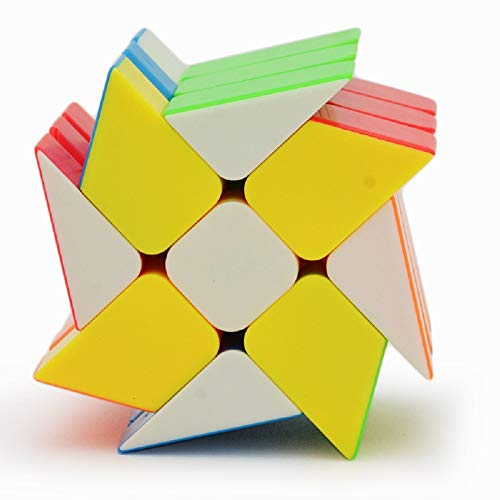 FunnyGoo YongJun YJ 3x3 Windmill Wheel Cube Irregular Magic Cube de la Rueda del Molino de Viento Cubo mágico Irregular Stickerless