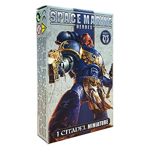 Games Workshop Warhammer 40.000 Miniature Models Space Marine Heroes Series 1 Display (12)