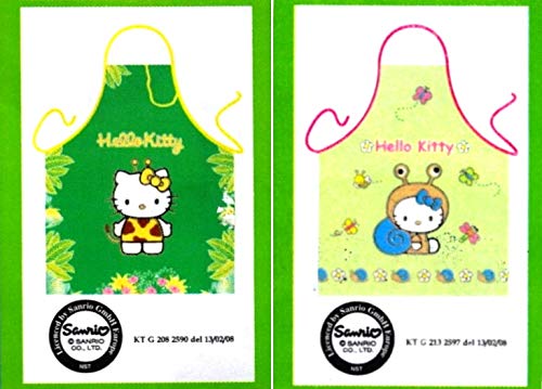 G.B. Juego de 2 delantales de cocina Hello Kitty (Kitty Cat) Sanrio - Artículos de regalo