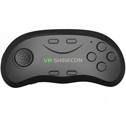 GFCGFGDRG Bluetooth Wireless VR Shinecon Remoto Universal Gamepad ratón Música Selfie 3D Juegos Controller para Android iOS PC TV