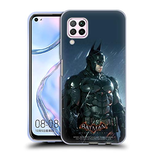 Head Case Designs Oficial Batman: Arkham Knight Batman Personajes Carcasa de Gel de Silicona Compatible con Huawei Nova 6 SE / P40 Lite