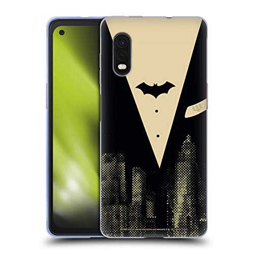 Head Case Designs Oficial Batman DC Comics Traje Dualidad Carcasa de Gel de Silicona Compatible con Samsung Galaxy Xcover Pro