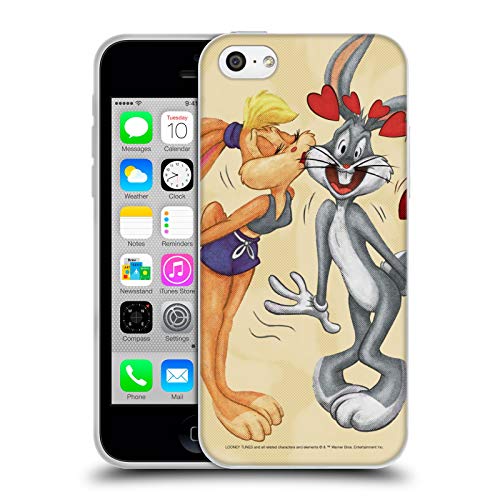 Head Case Designs Oficial Looney Tunes Bugs Bunny Y Lola Bunny Temporada Carcasa de Gel de Silicona Compatible con Apple iPhone 5c