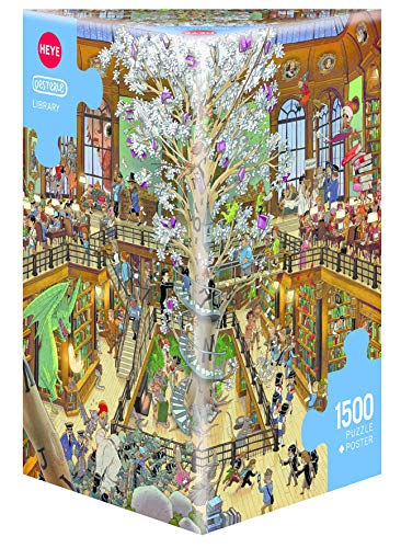 Heye 29840 Library, Oesterle Puzzles Triangulares