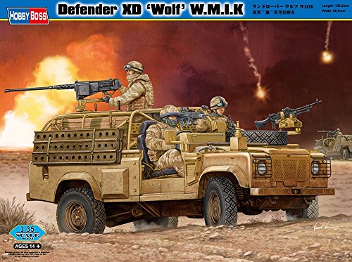 Hobby Boss 82446 Land Rover Wolf WMIK - Jeep Militar en Miniatura (Escala 1:35)