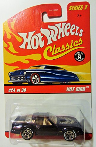 Hot Wheels Classics Series 2 # 24 of 30 Black Spectraflame Hot Bird (Firebird) by Hot Wheels