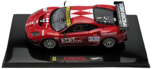 Hot Wheels Elite - Ferrari f430 gt3 jmb racing (W1193) escala 1/43