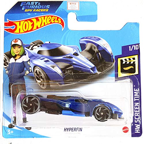 Hot Wheels Hyperfin Fast & Furious Spy Racers HW Screen Time 1/10 2020 (11/250) Short Card