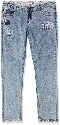 Joe Browns Patchwork Jeans, Azul (A-Mid Wash), W34/L31 (Talla del Fabricante: 14) para Mujer