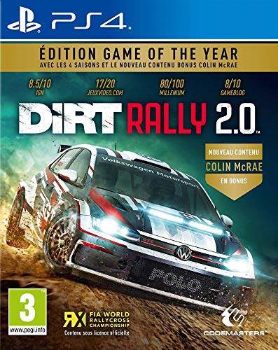 Juego del a�o de Dirt Rally 2.0 Edition Juego de PS4