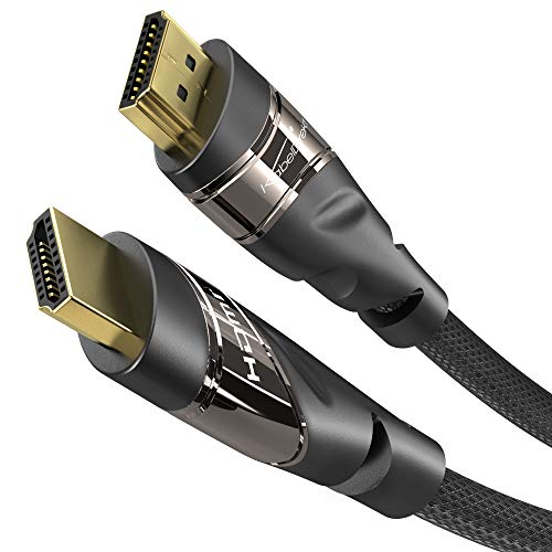 KabelDirekt 1m Cable HDMI 4K, Compatible con (HDMI 2.0a/b, 2.0, 1.4a, 4K Ultra HD, 3D, Full HD 1080p, HDR, ARC High Speed con Ethernet, PS4, Xbox, HDTV), Pro Series